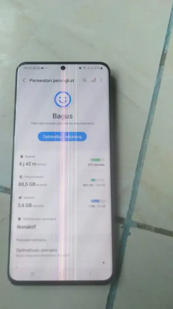 Samsung s20 ultra 12/128 minus