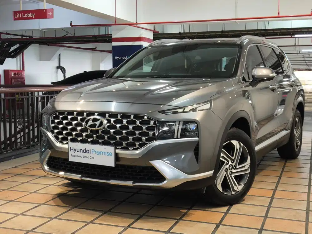 #HYUNDAI PROMISE# 2021 Hyundai Santa Fe signature bensin - Low KM