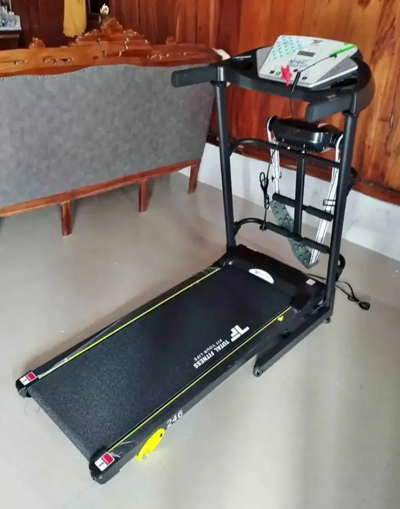 TREADMILL ELEKTRIK 3 FUNGSI TL 246 TOTAL ALAT FITNESS