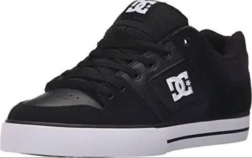 Sepatu DC Pure White Black Original