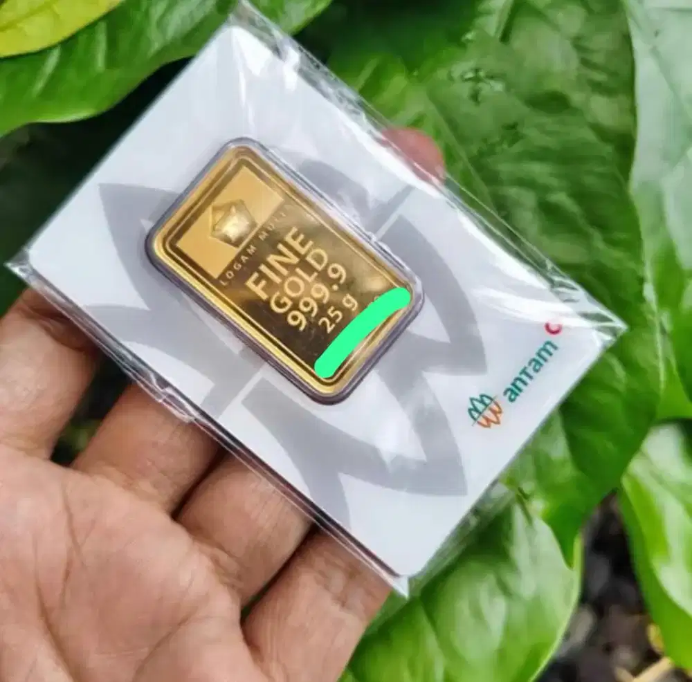 Jual logam mulia antam 25 gram