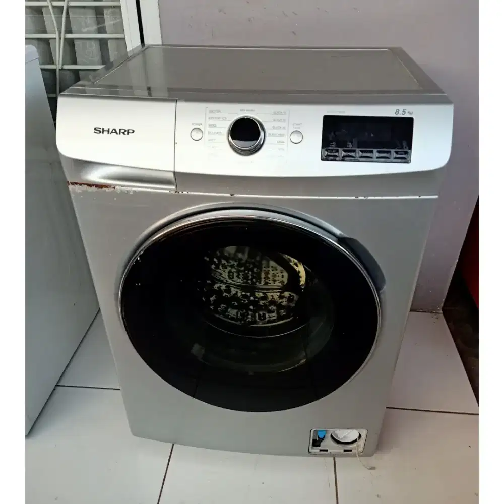 MESIN CUCI SHARP FRONT LOADING 8,5KG