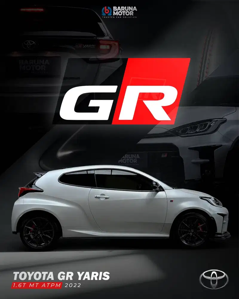 [ TDP 125 JT ] TOYOTA GR YARIS 1.6T MT ATPM 2022