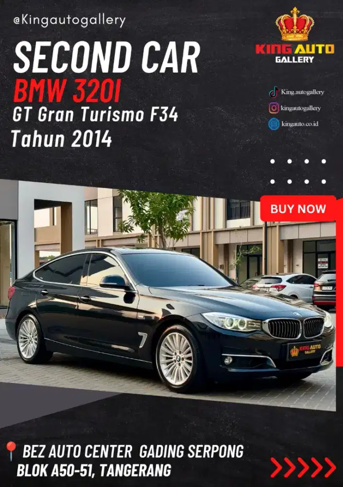 BMW 320i GT Gran Turismo F34 2014