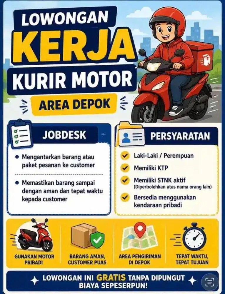 MITRA KURIR MOTOR AREA CIPAYUNG DEPOK