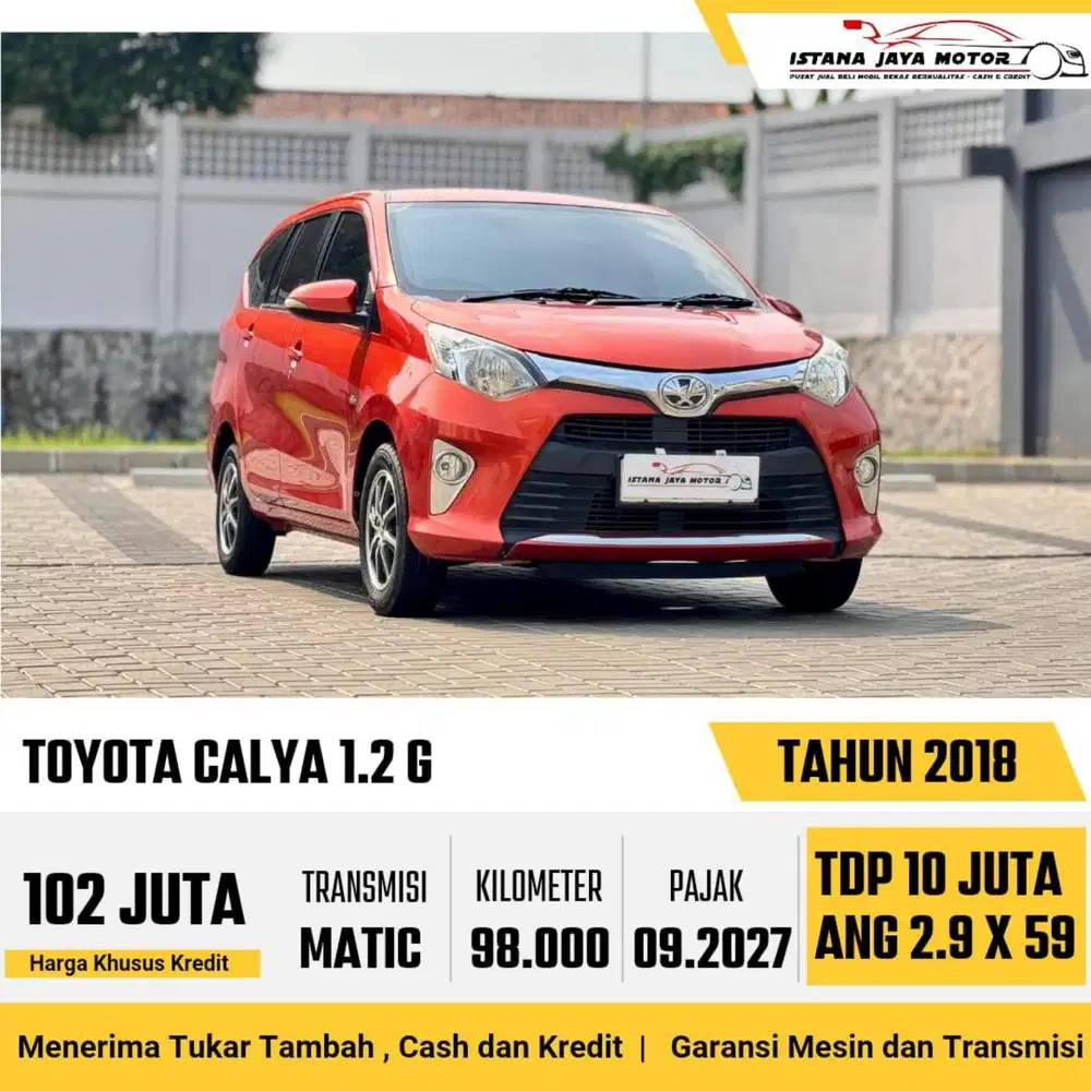 Toyota Calya G at 2018