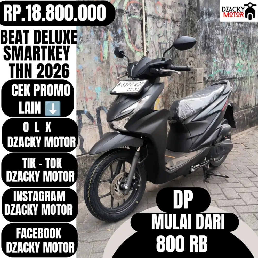 BEAT DELUXE SMARTKEY 2026 SECOND LIKE NEW