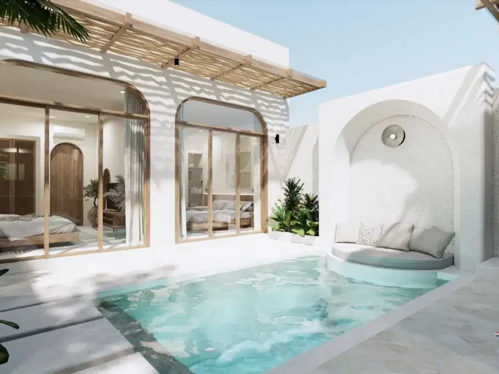 Tropical Modern 2-Br Villa For 25-Year Leasehold In Bukit, Badung