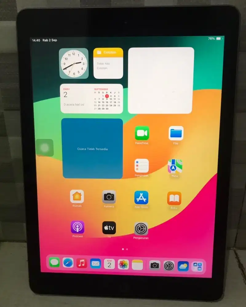 iPad Generasi 6 32GB Space Gray Wifi Only