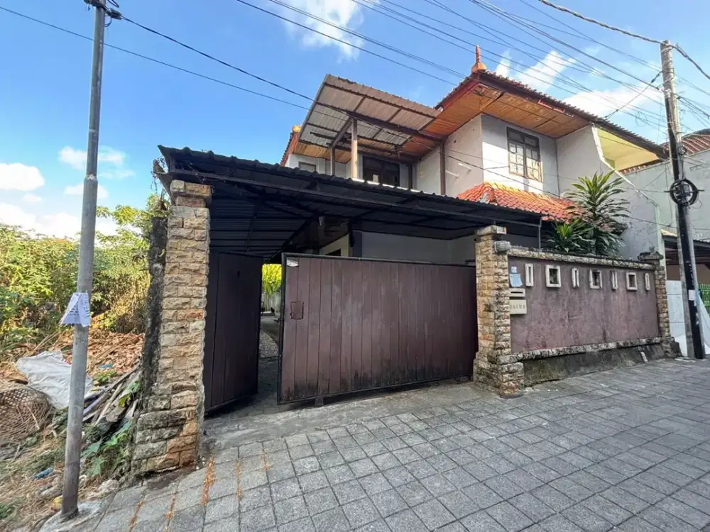 DIJUAL RUMAH 2 LANTAI  Lokasi Strategis – Jl. Gunung Soputan, Denpasar Barat Dekat ke Kuta, Seminyak, Kerobokan