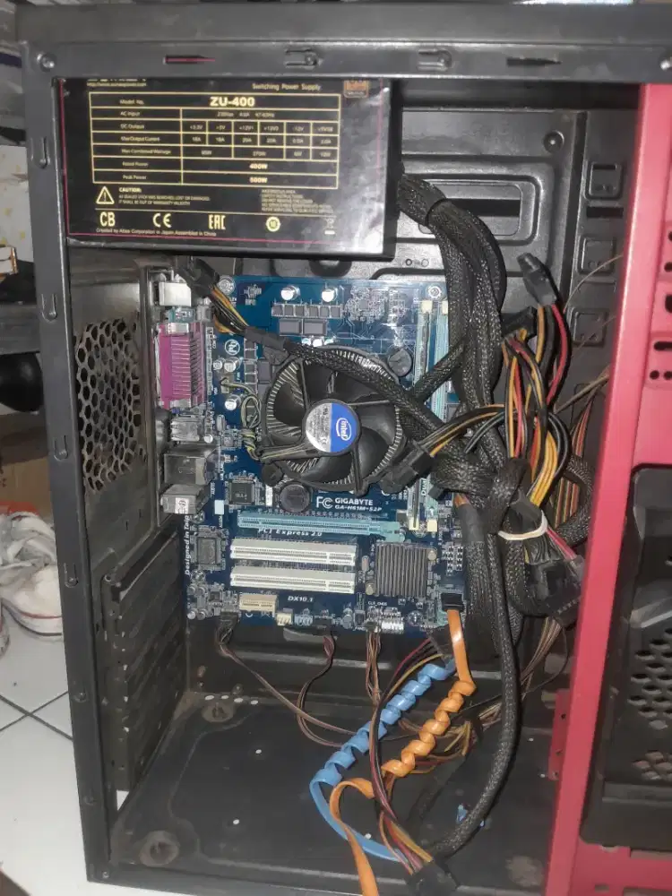 Jual sepaket mobo H61 + proc. Core i5 gen 3 + ram ddr3 4gb