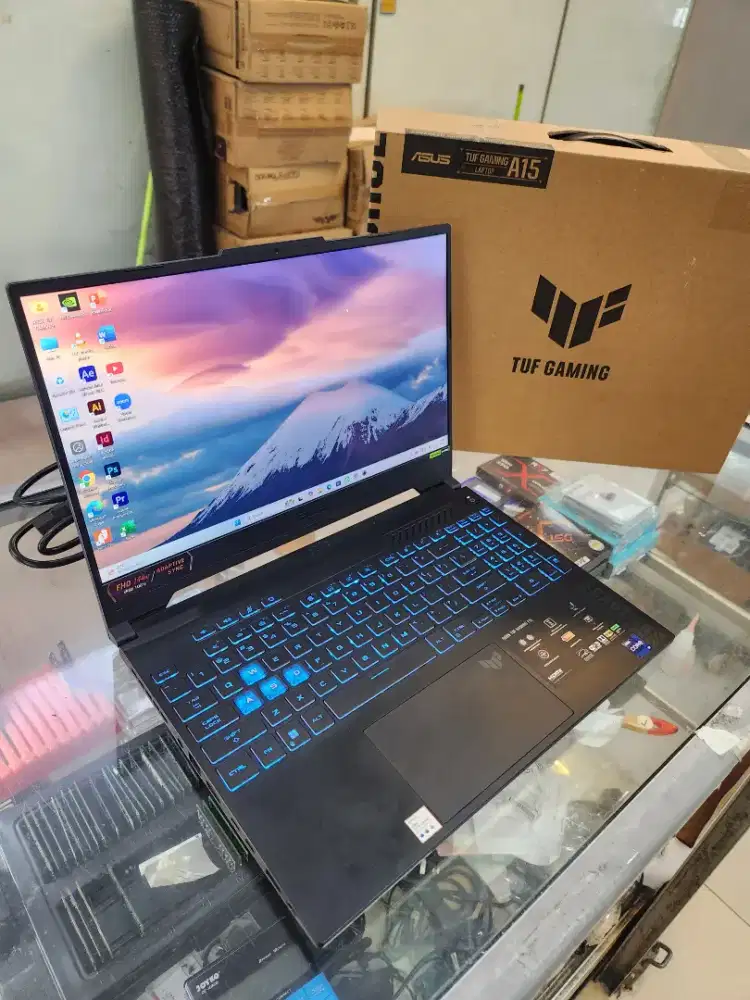 Asus tuf core i9 gen 13  vga rtx 4050 6 gb ddr 6 ram 16 ssd 512 gb