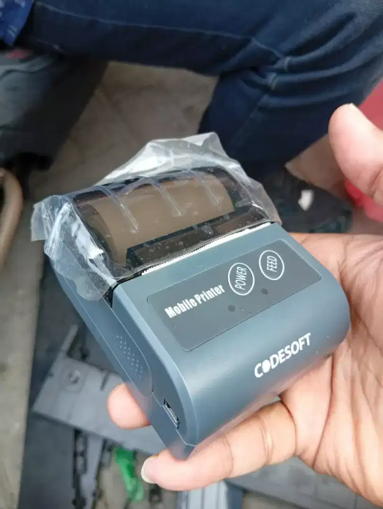 Mobile printer bluetooth
