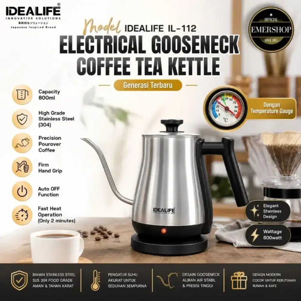 Jual ketel listrik idealife