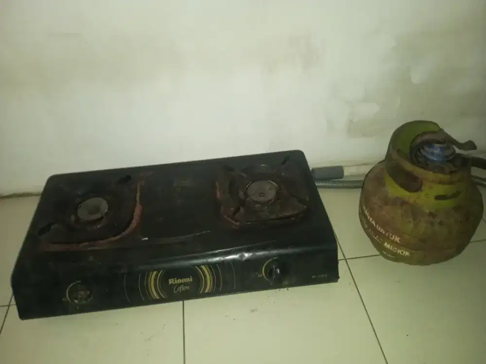 Kompor gas 2 tungku merk rinnai