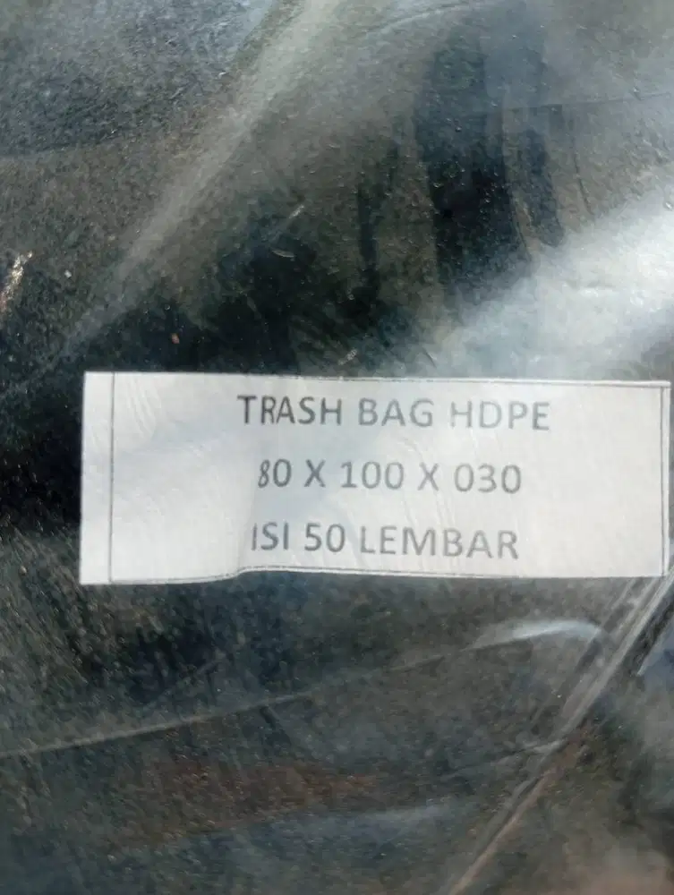 Plastik Sampah/Trash Bag HDPE