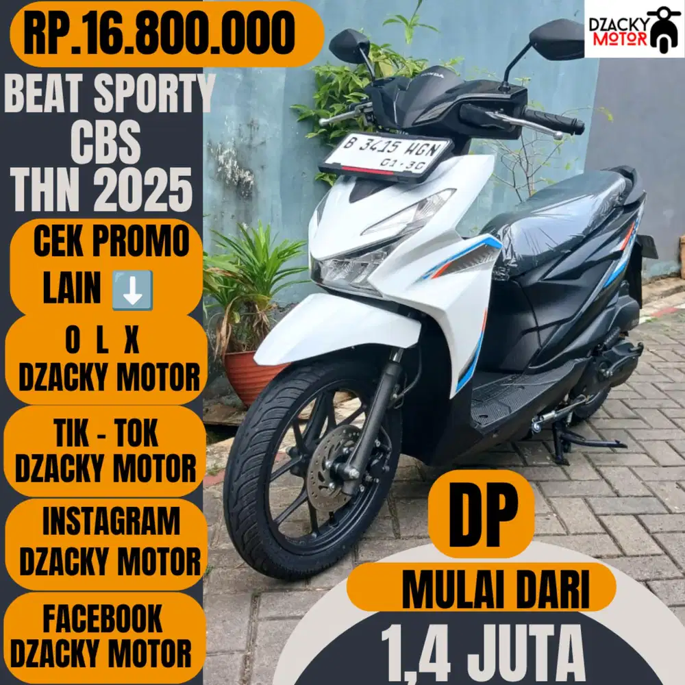 BEAT SPORTY CBS 2025 SECOND LIKE' NEW