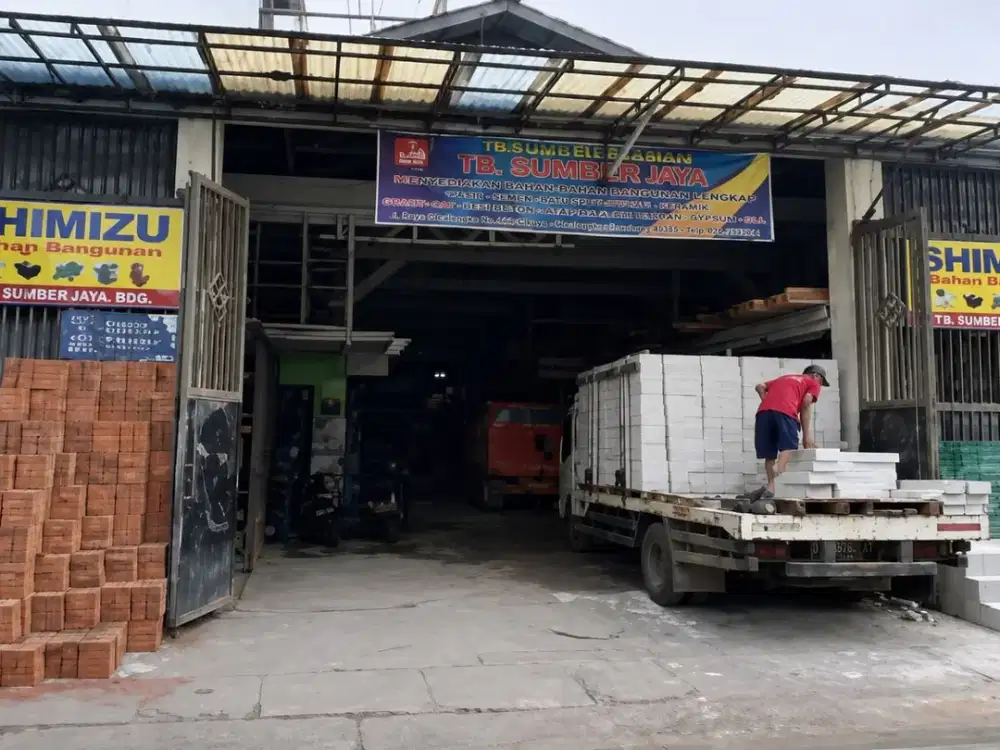 Toko dan Gudang Lelang Murah Strategis SHM di Jl Rancacili , Rancasari, Bandung