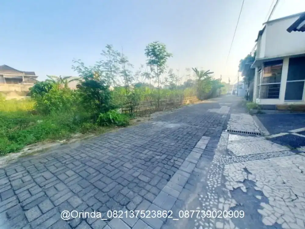 LT 304 LD10 LEMPONGSARI TANAH KAVLING JL PALAGAN DEKAT UGM, AL AZHAR, JL KALIURANG, JL DAMAI, RINGROAD, MONJALI, JOMBOR COCOK RUMAH VILLA HEMESTAY
