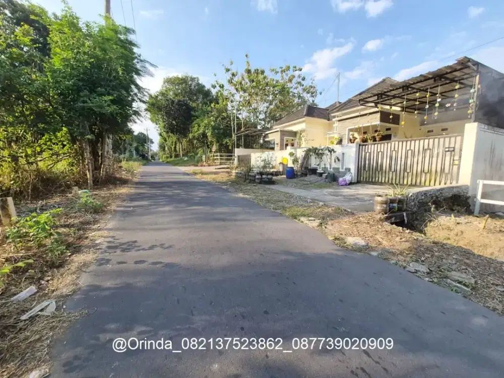 LT 337 LD13 JL KALIURANG KM 13 KLIDON SUKOHARJO NAGLIK SLEMAN TANAH KAVLING JOGJA UTARA DEKAT KAMPUS UII TERPADU, MBESI, CANDI, PANDANARAN, PAMUNGKAS