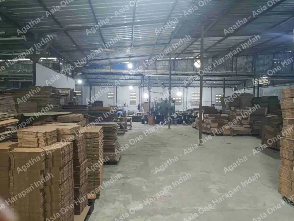 Gudang Dan kantor bangunan 800m2 di Cimuning, Bekasi dijual