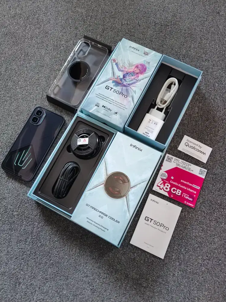 Infinix GT 50 Pro Segel Garansi Resmi