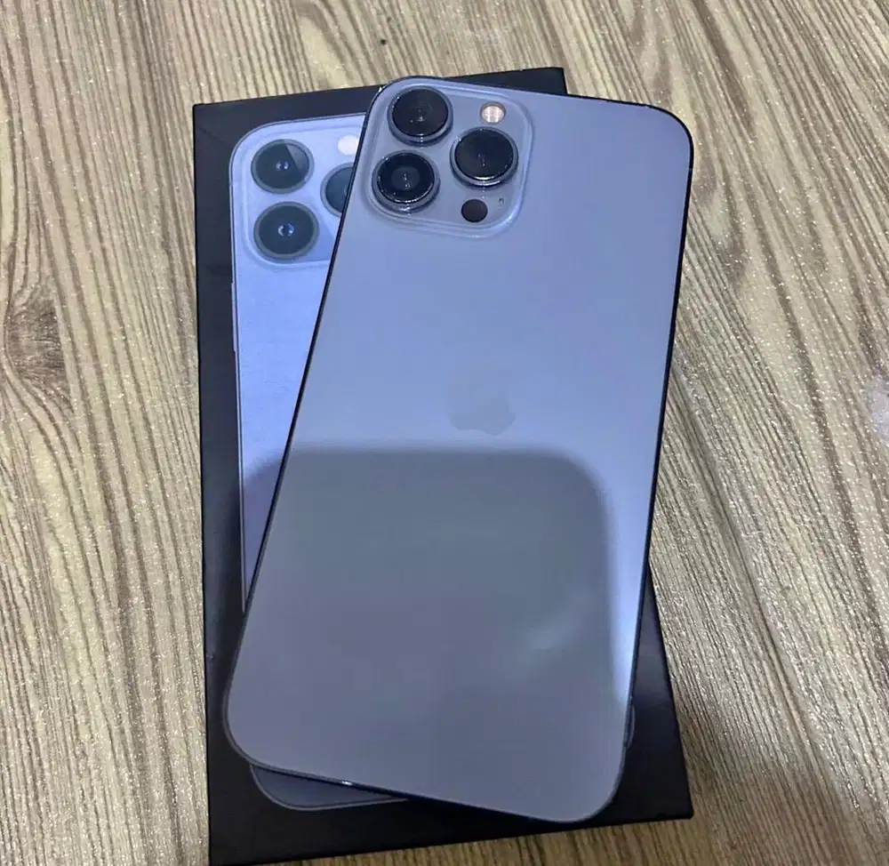 iPhone 13 Pro Max 128GB Garansi Ex Inter Battery 100% LCD Gantian