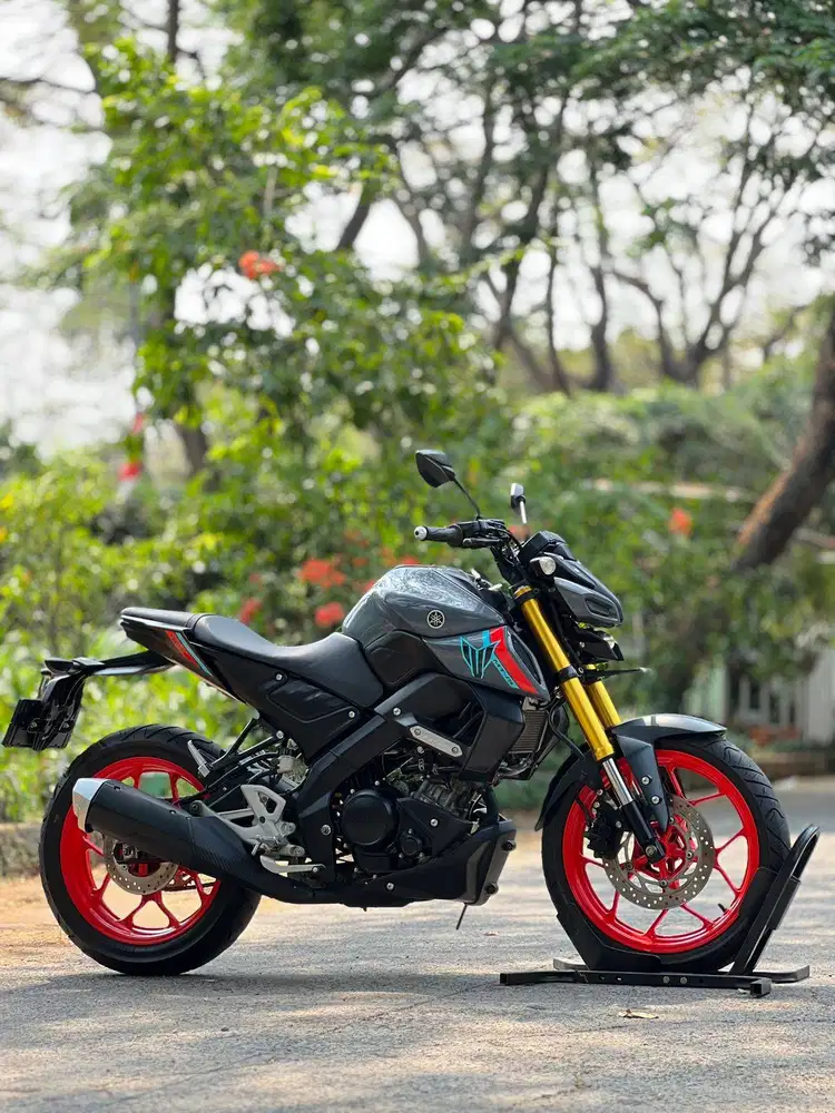 YAMAHA MT15 GREY 2021 KM LOW PAJAK PANJANG FULL MULUS