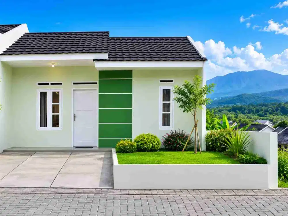 Rumah view pegunungan di Parungkuda dekat Stasiun Parungkuda