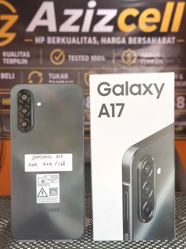 SAMSUNG A17 RAM 4+4/128