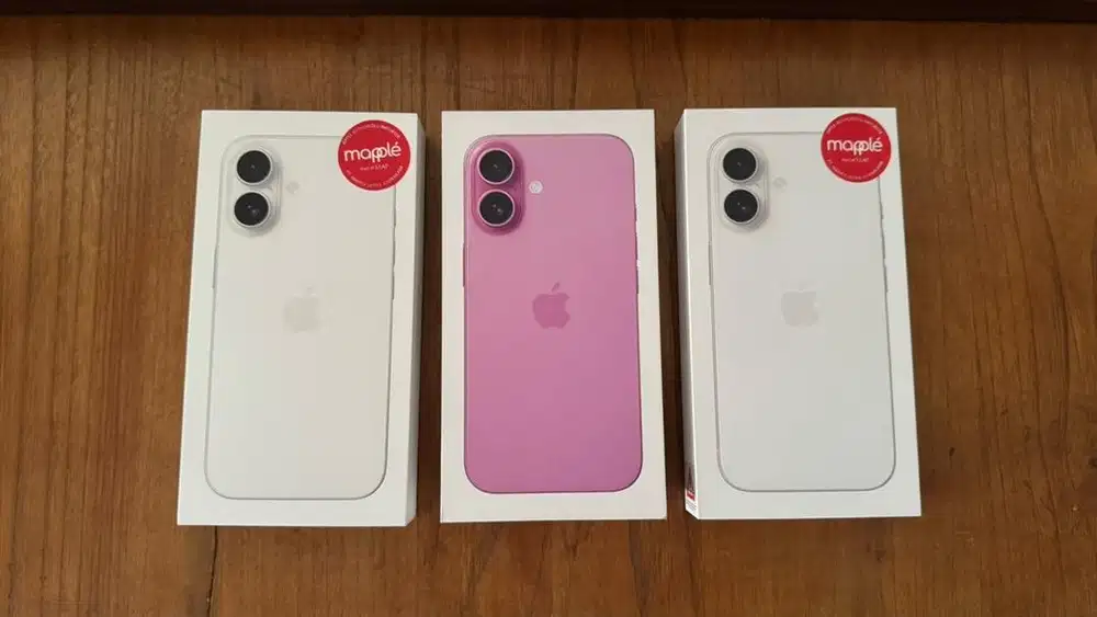 Iphone 16 128Gb new segel resmi indo