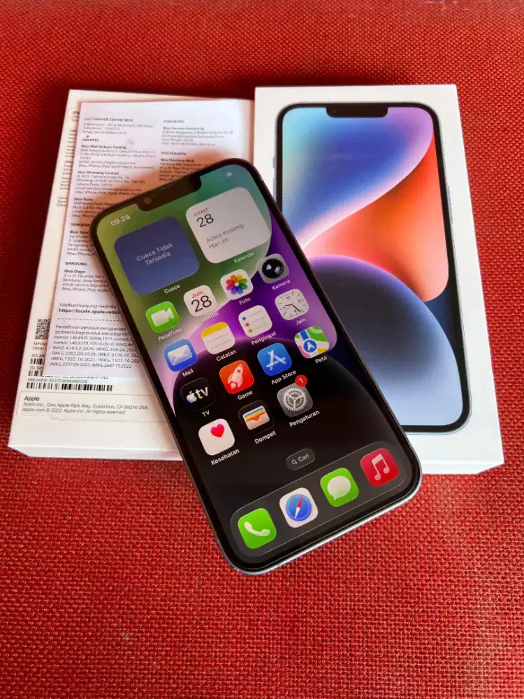 IPhone 14 128gb iBox Fullset Original