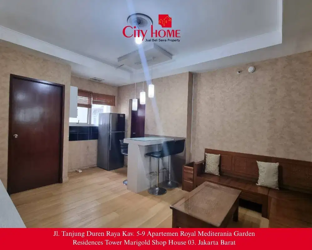 Jual Apartemen 2+1 BR Furnished di Mediterania Garden Residence 2