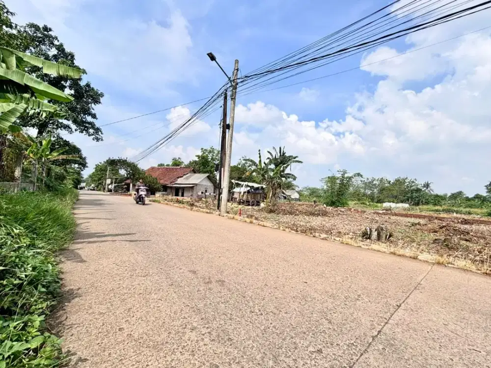 Jual Lahan Cisauk 14 Menit Gerbang Tol Legok, Pas Investasi