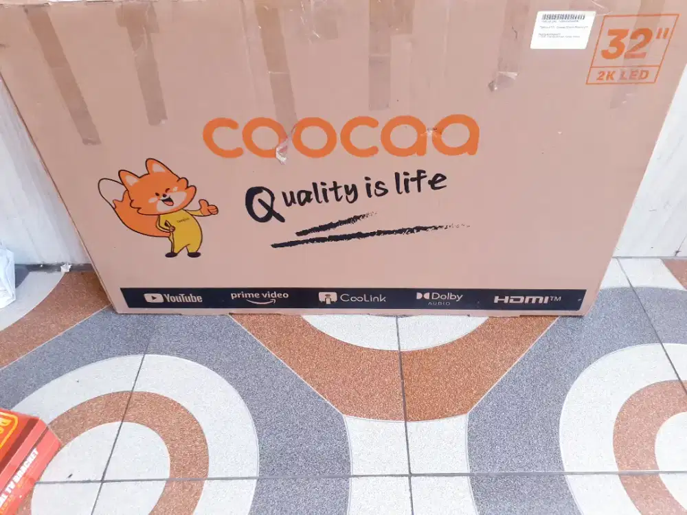 TV LED SMART COOCAA 32IN DIGITAL TV YOUTUBE MULUS SEPERTI BARU [S6]