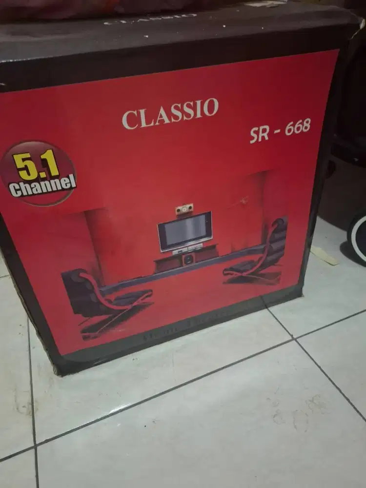 Classio Home Theater barang masih berfungsi dengan baik