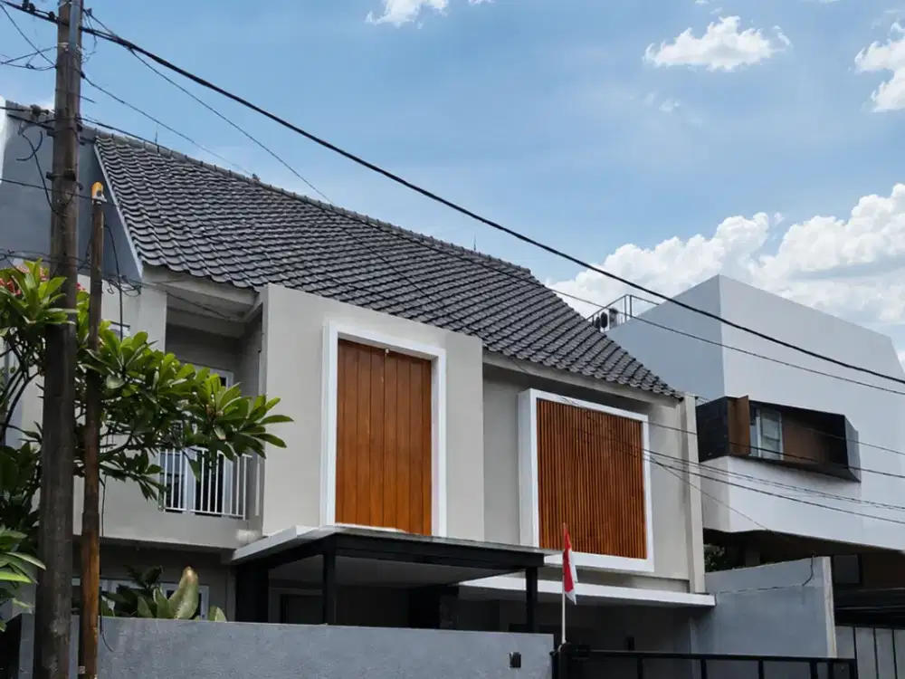 Hunian Brand New, Rumah Modern Siap Huni di Sektor 9 Bintaro GB-19107