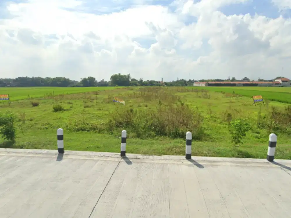 Dijual Tanah Zona Perdagangan dan Jasa Sragen Dekat Exit Tol