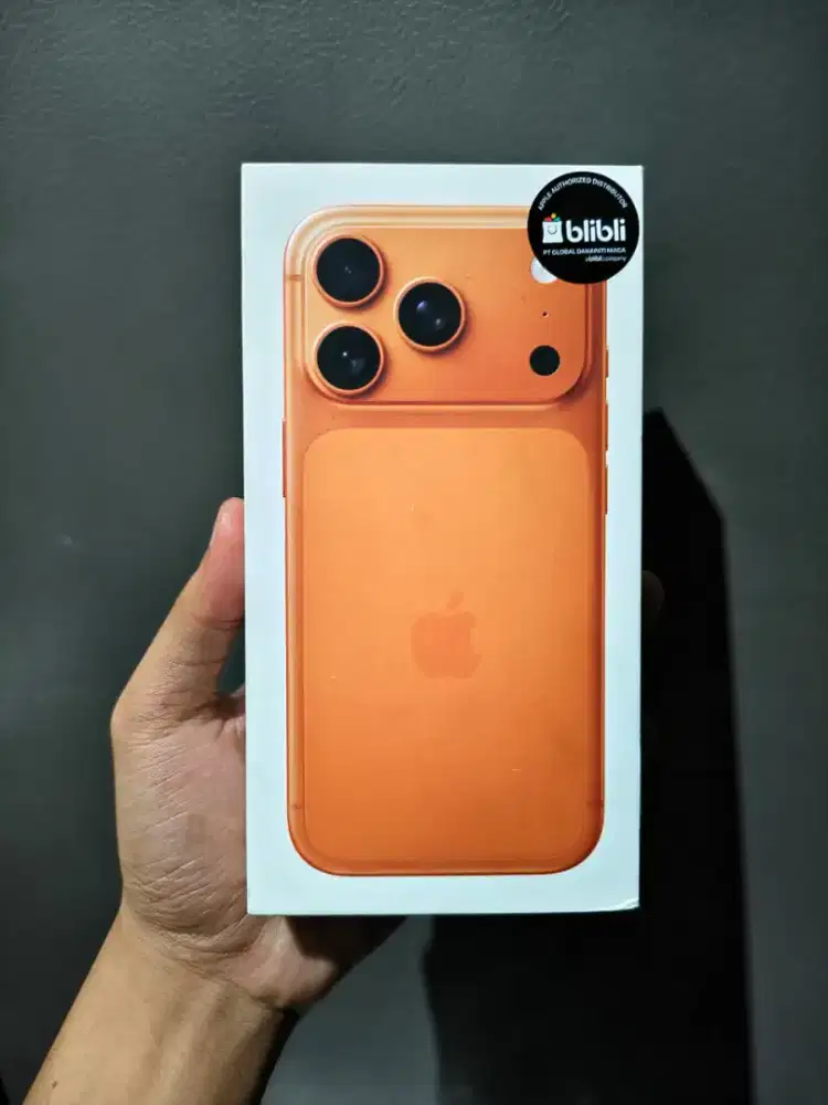 Iphone 17 pro 256 segell blibli cosmic orange