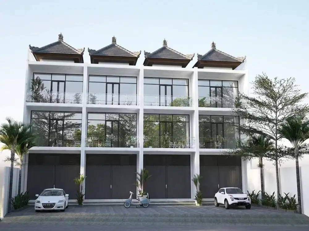 DIJUAL 4 UNIT RUKO 3 LANTAI + ROOFTOP – MAHENDRADATTA, DENPASAR