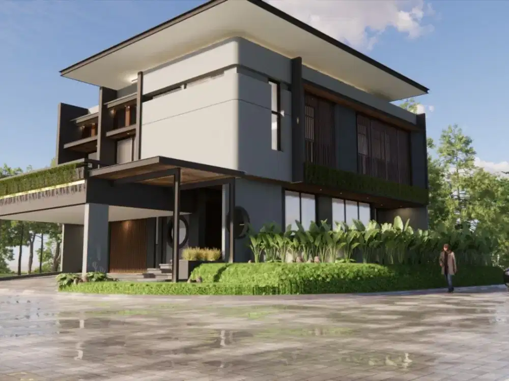 Dijual Rumah Brand New  (18x16) ada Private Pool di The Green BSD