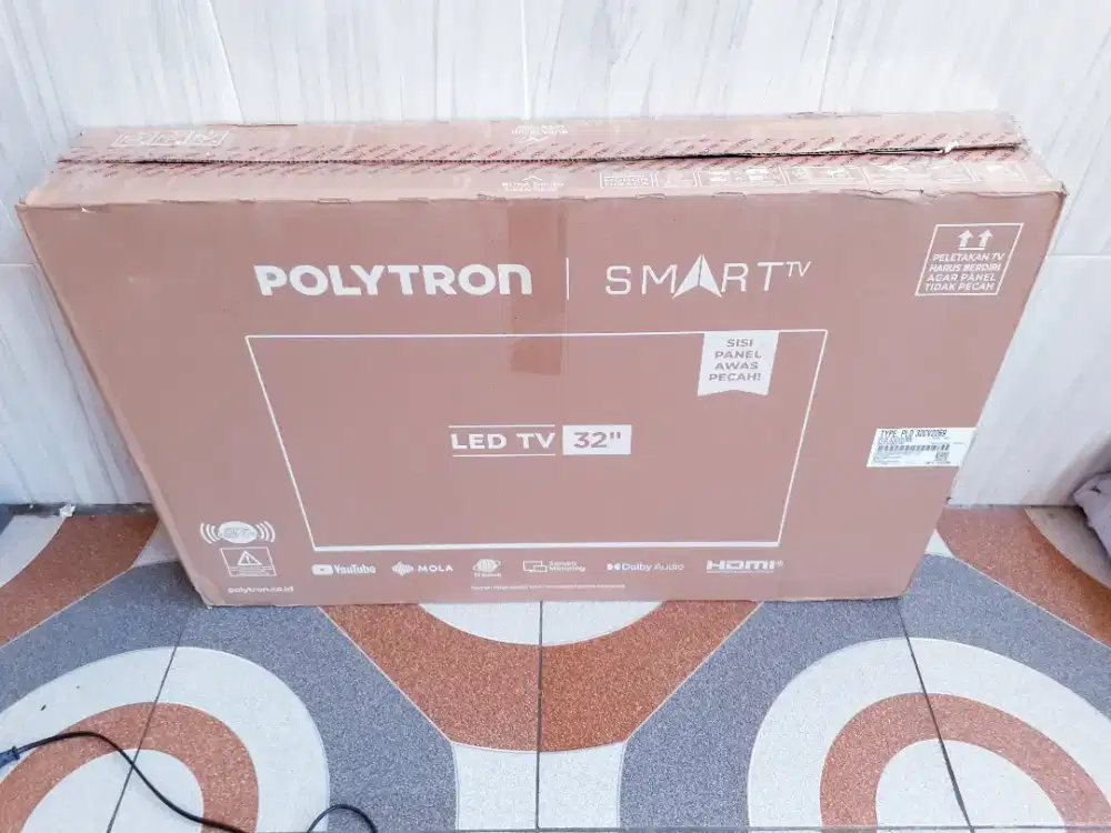TV LED SMART POLYTRON 32IN DIGITAL YOUTUBE GARANSI [S6]