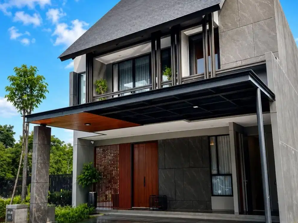 Rumah Brand New Modern Tropis lokasi strategis di Discovery Bintaro Jaya