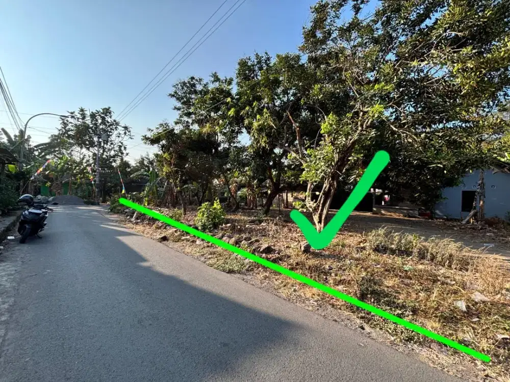 Tanah Pekarangan Strategis di Pleret Bantul#Kode : TP 106