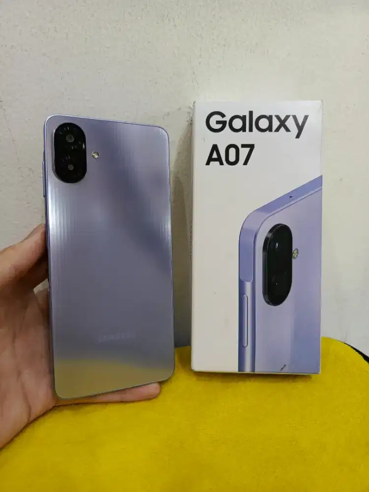 Samsung A07 4/128 Garansi ON, Fullset Ori, Mulus, Nominus
