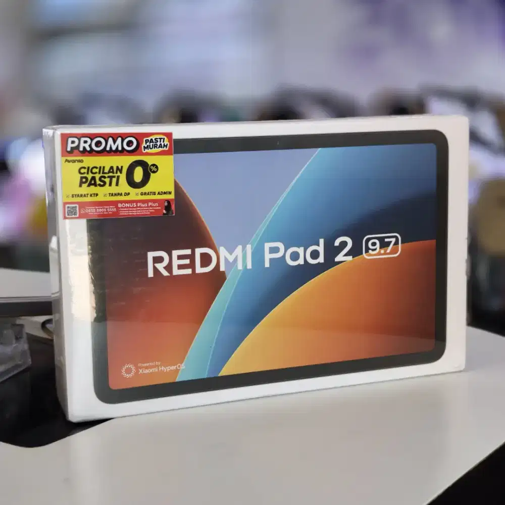 Tab redmi pad 2 tanpa dp, tanpa admin. Cicilan mulai 300an sjaa