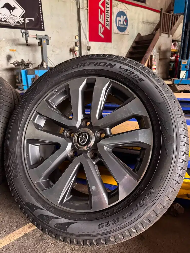 Velg ORI LC-200, R20 & Scorpion Verde All Season, R20.Utk LC100, LX570