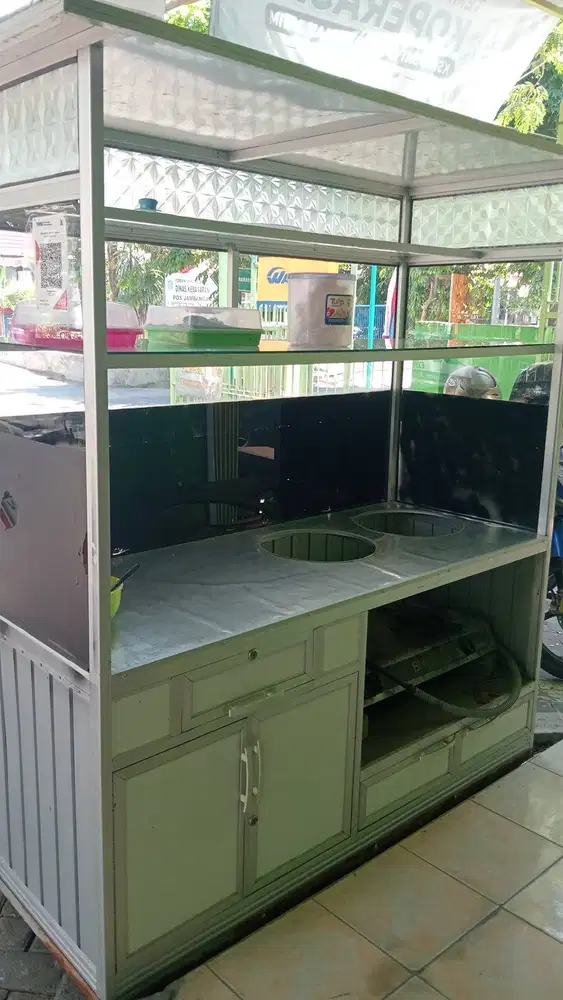 Jual Rombong aluminium 150 cm x 70 cm
