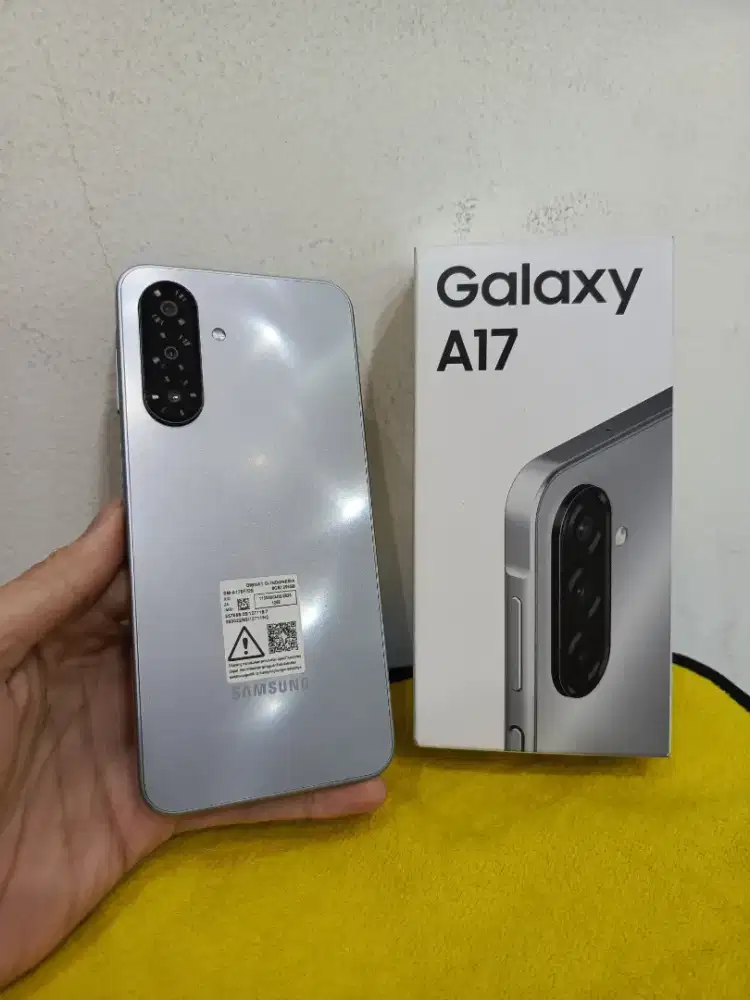 Samsung A17 8/256 Garansi ON, Fullset Ori, Mulus, Nominus