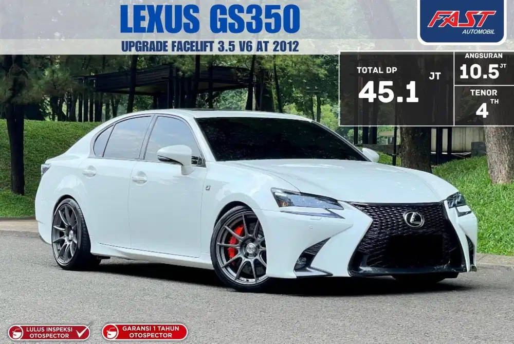 LEXUS GS 350 2012 UPGRADE FACELIFT 2017 3.5 V6 AT SUNROOF FULL MODIF
